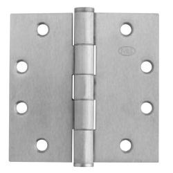 Ives 5PB1 26D 5-Knuckle Full Mortise Plain Bearing Hinge, Satin Chrome