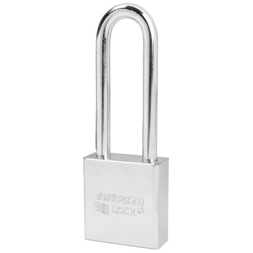 American Lock A5202 KA P501 Solid Steel Rekeyable Pin Tumbler 1-3/4" Padlock, 3" Shackle, Keyed Alike