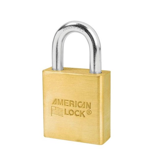 American Lock A5560 KA P501 Solid Brass Pin Tumbler 1-3/4" Padlock, 1-1/8" Shackle, Keyed Alike