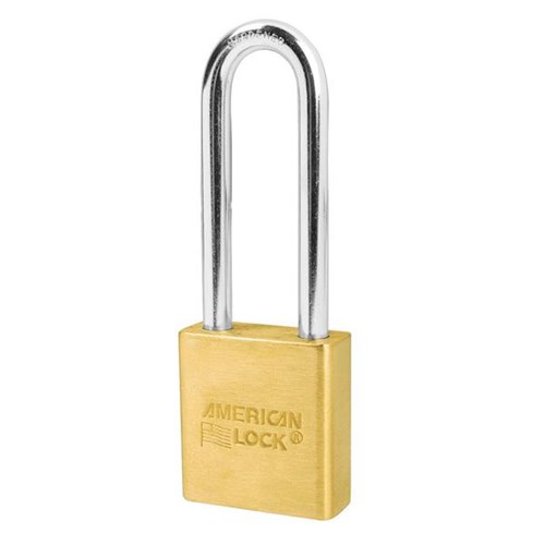 American Lock A5562 KA P501 Solid Brass Pin Tumbler 1-3/4" Padlock, 3" Shackle, Keyed Alike