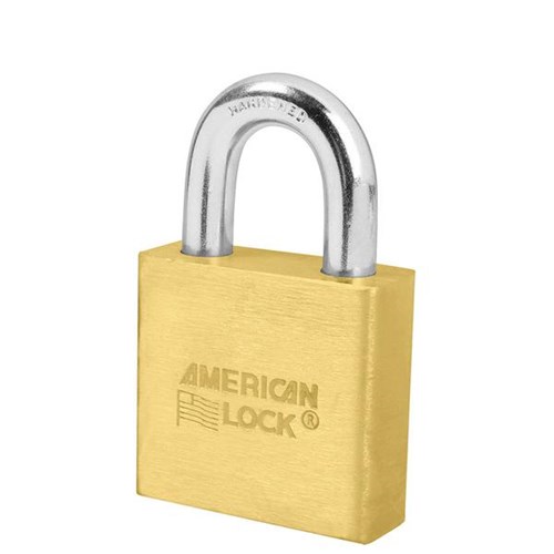 American Lock A5570 KA P513 Solid Brass Pin Tumbler 2" Padlock, 1-1/8" Shackle, Keyed Alike