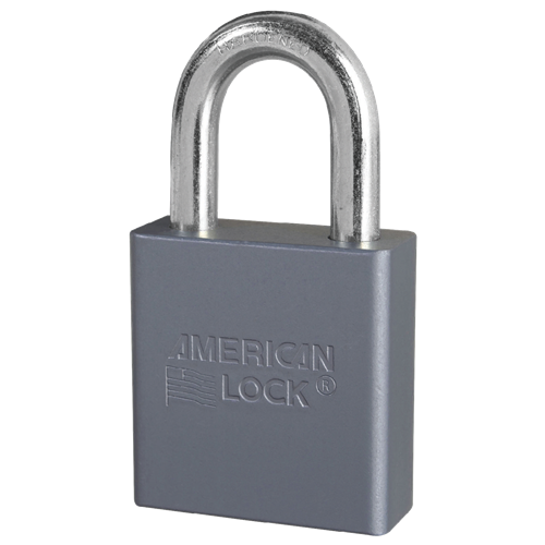 American Lock A10 KA P501 Solid Aluminum Pin Tumbler 1-3/4" Padlock, 1-1/8" Shackle, Keyed Alike