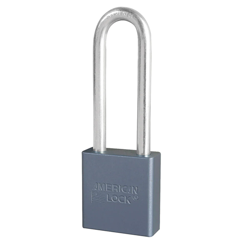 American Lock A12 KA P501 Solid Aluminum Pin Tumbler 1-3/4" Padlock, 3" Shackle, Keyed Alike