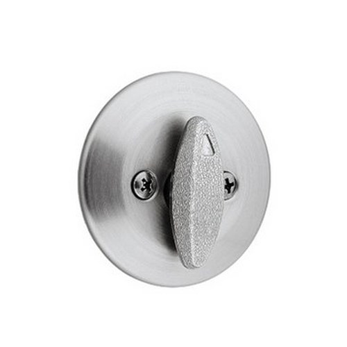 Kwikset 663 26D Single Sided Deadbolt, 2-3/8" Backset, Satin Chrome