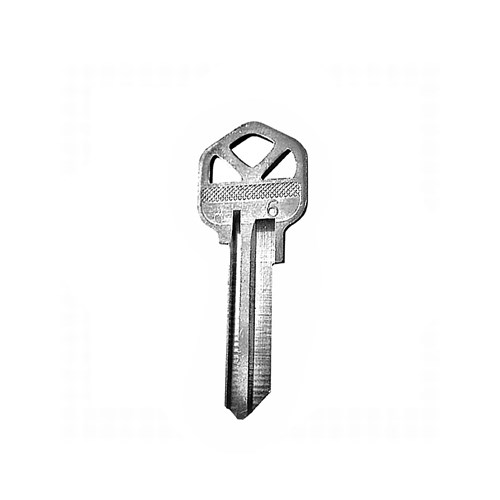 Kwikset 81208-001 K-Bow 6-Pin Ultra-Max Key Blank, Nickel Plated