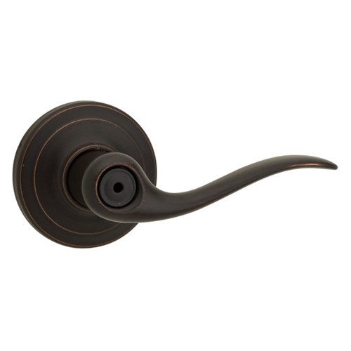 Kwikset 730TNL 11P RCAL/RCS Tustin Privacy Lever, Venetian Bronze