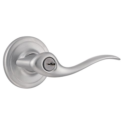 Kwikset 740TNL 26D RCAL/RCS Tustin Entry Lever, Satin Chrome