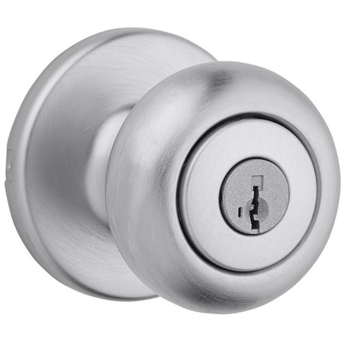 Kwikset 740H 26D RCAL X RCS Hancock Knob, Entry, KW1, Satin Chrome