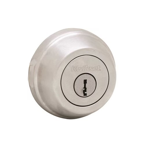 Kwikset 780 26D KA3 Grade 2 Deadbolt, Satin Chrome