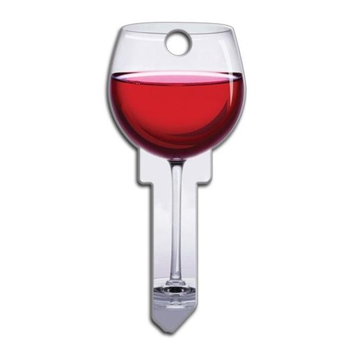 Lucky Line B108S Red Wine Key Blank, Schlage