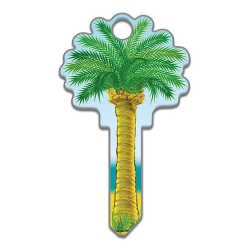 Lucky Line B112K Palm Tree Key Blank, Kwikset