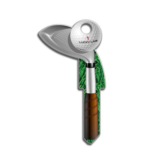 Lucky Line B119S Golf Key Blank, Schlage