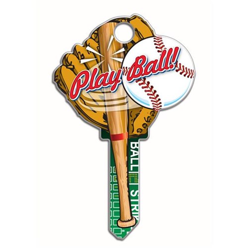 Lucky Line B120K Baseball Key Blank, Kwikset