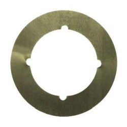 Don-Jo SP-135-605 Scar Cover Plate, 3-1/2" Diameter, Brass (2/card)