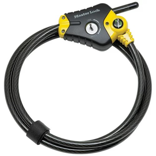 Master Lock 8413DPF KD 6' Python Adjustable Locking Cable