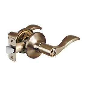 Master Lock WL0305BOX Boxed Grade 3 Privacy Wave Lever Lock, Antique Bronze