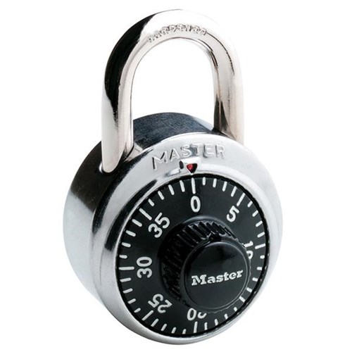 Master Lock 1500-D Combination Dial 1-7/8" Padlock (Carded)