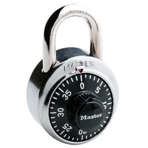 Master Lock 1500 KA Combination Dial 1-7/8" Padlock