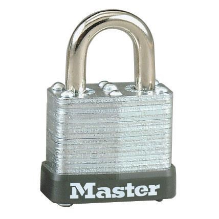 Master Lock 105D KD Carded 1-1/8" Laminated Steel Warded Padlock