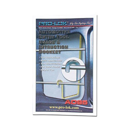 PRO-LOK AO95 Tool Instruction Booklet