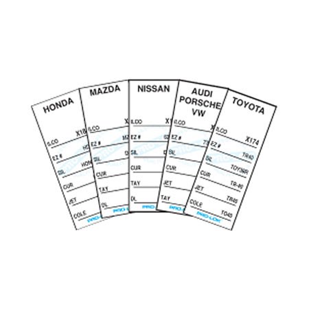 PRO-LOK LT421 Automotive Key Tag System