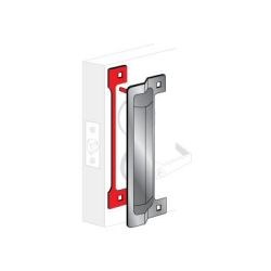 Pro-Lok ELP-240-1-DU 13" Latch Protector with 1 Pin, Duranodic Finish