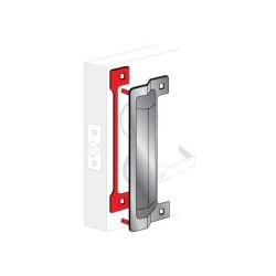 Pro-Lok ELP-240-2-DU 13" Latch Protector with 2 Pins, Duranodic Finish