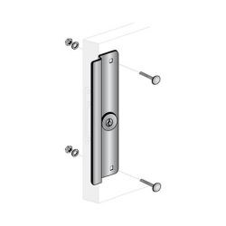 Pro-Lok ELP-310-DU 12" Narrow Stile Latch Protector, Duranodic Finish