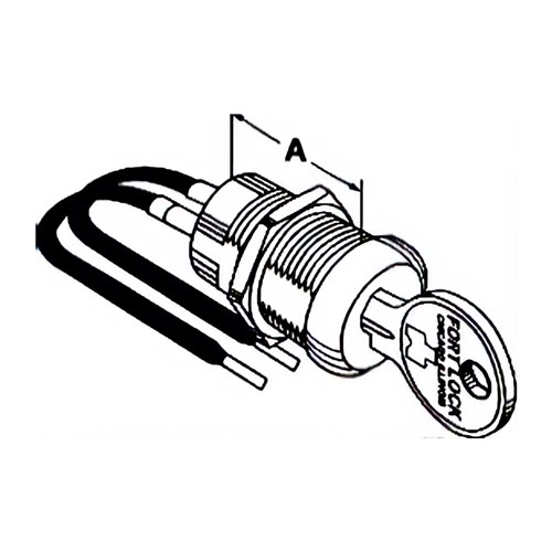 CompX National SW2-3118AD KA Switch Lock