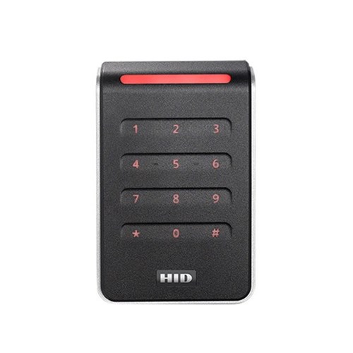 HID Signo 40 Reader with Keypad, 40KTKS-00-000000, Standard Profile with Terminal Strip