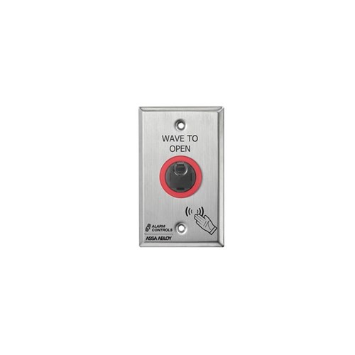 Alarm Controls NTB-1 Single Gang No Touch Sensor, Battery Operated