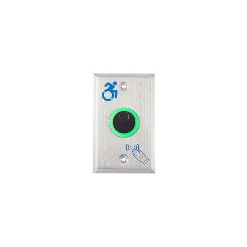 Alarm Controls NTB-1 Single Gang No Touch Sensor with ADA Symbol, Battery Operated