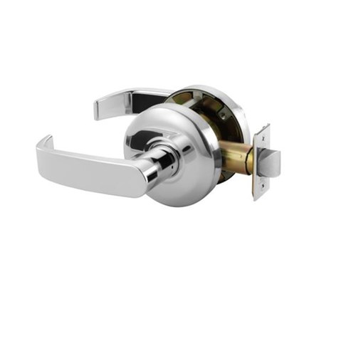 Sargent 28-65U15-KL-26D Grade 2 Passage Lever, ANSI Strike, Satin Chrome