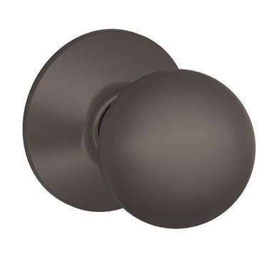 Schlage A10S 613 Grade 2 Orbit Passage Knob, 2 3/4" Backset, Oil Rubbed Bronze