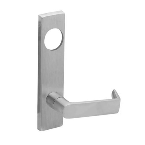 Schlage 09-446-06L-626 L Series Lever Trim, 06 Lever, L Escutcheon, Satin Chrome