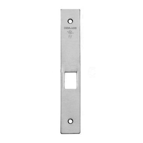 Schlage 09-664-626 L Series Armor Front Faceplate, Latch Only, Satin Chrome (pack/10)