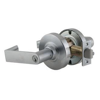 Schlage ND73PD 626 Grade 1 Rhodes Corridor Lever, C Kwy, Satin Chrome