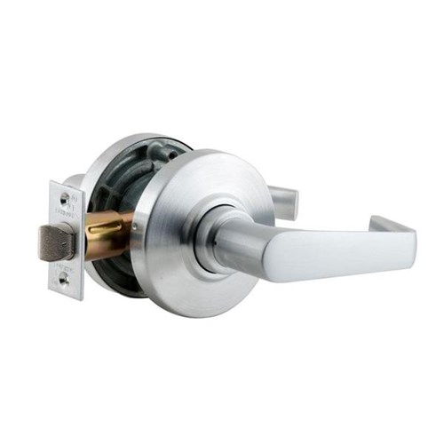 Schlage AL10S SAT 626 Grade 2 Saturn Passage Lever, Satin Chrome