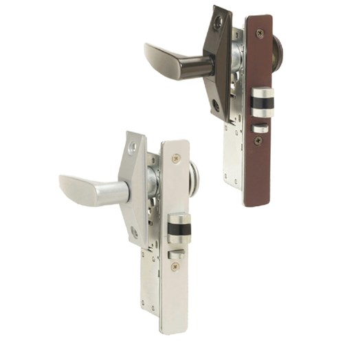 NSP AD100222 AL/DURO Narrow Stile Deadlatch, 1-1/8" Backset