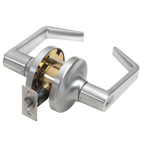 NSP LC2476 R CTL 26D Grade 2 Clutched Privacy Lever, Satin Chrome