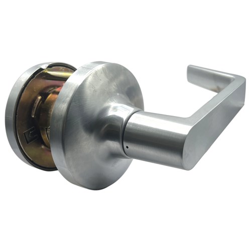 NSP LC2480 R CTL 26D Grade 2 Clutched Communicating Exit Latch Lever, Satin Chrome