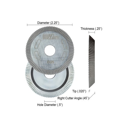 Ilco CU5 Milling Cutter for Taylor and Curtis Machines