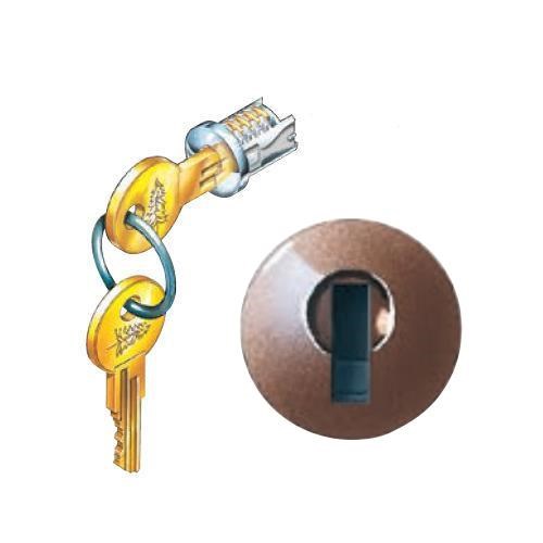 CompX Timberline C400LP-20 KD Removable Lock Plug, Statuary Bronze Finish