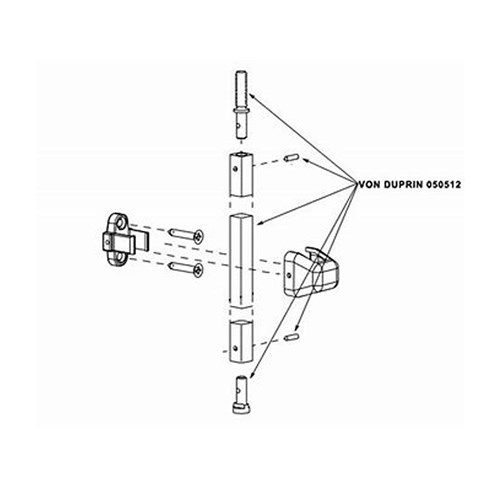 Von Duprin 9927 Top Vertical Rod 110573