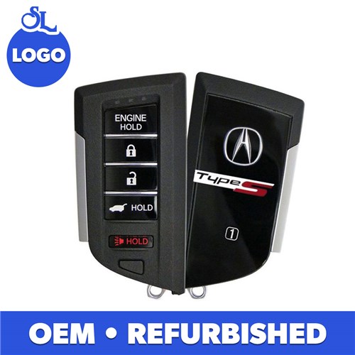 ACURA 4-BTN L,U,P,H,RS SMART KEY - FCC: KR5BTP - 433 MHZ