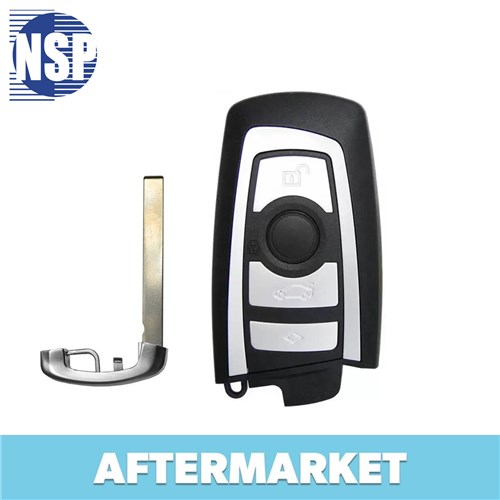 NSP BMW 4-BTN SMART KEY - FCC: YGOHUF5662, SILVER - 315 MHZ