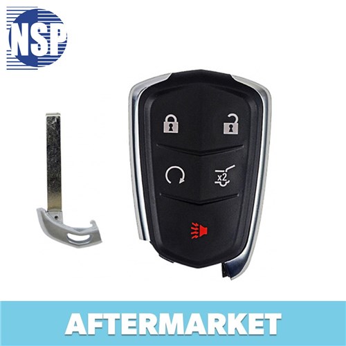 NSP CADILLAC 5-BTN SMART KEY - FCC: HYQ2EB - 433 MHZ