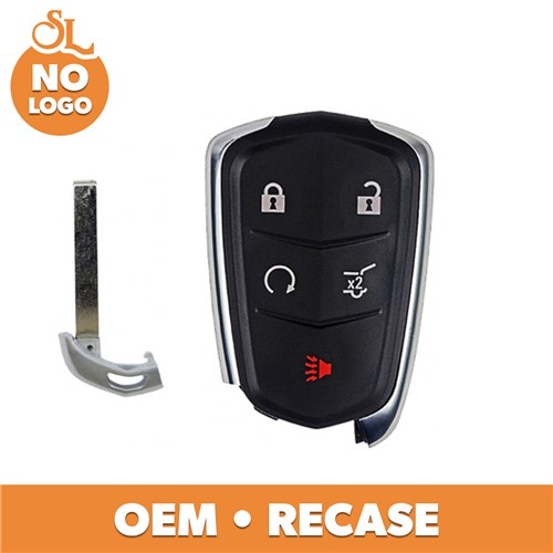 CADILLAC 5-BTN L,U,T,P,RS SMART KEY - HYQ2ES - 433 MHZ