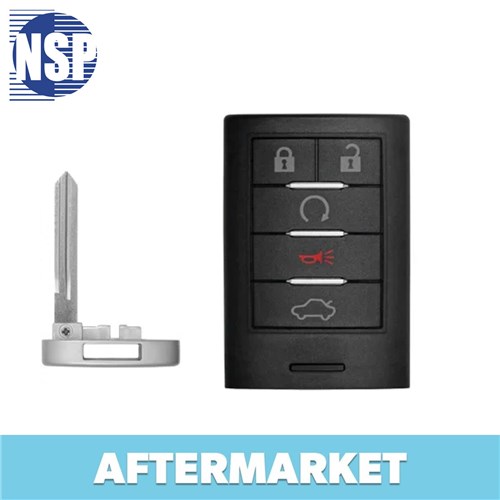 NSP CADILLAC 5-BTN SMART KEY - FCC: M3N5WY7777A - 315 MHZ