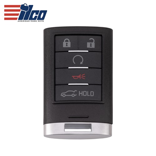 ILCO CADILLAC 5-BTN L,U,T,P,RS SMART KEY - FCC: NBG009768T - 315 MHZ